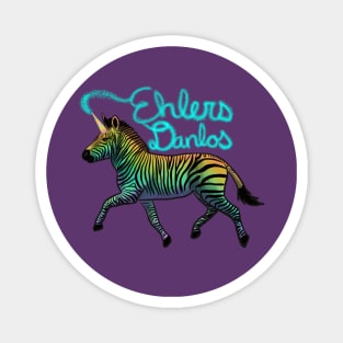 Ehlers Danlos Rainbow Zebracorn Magnet